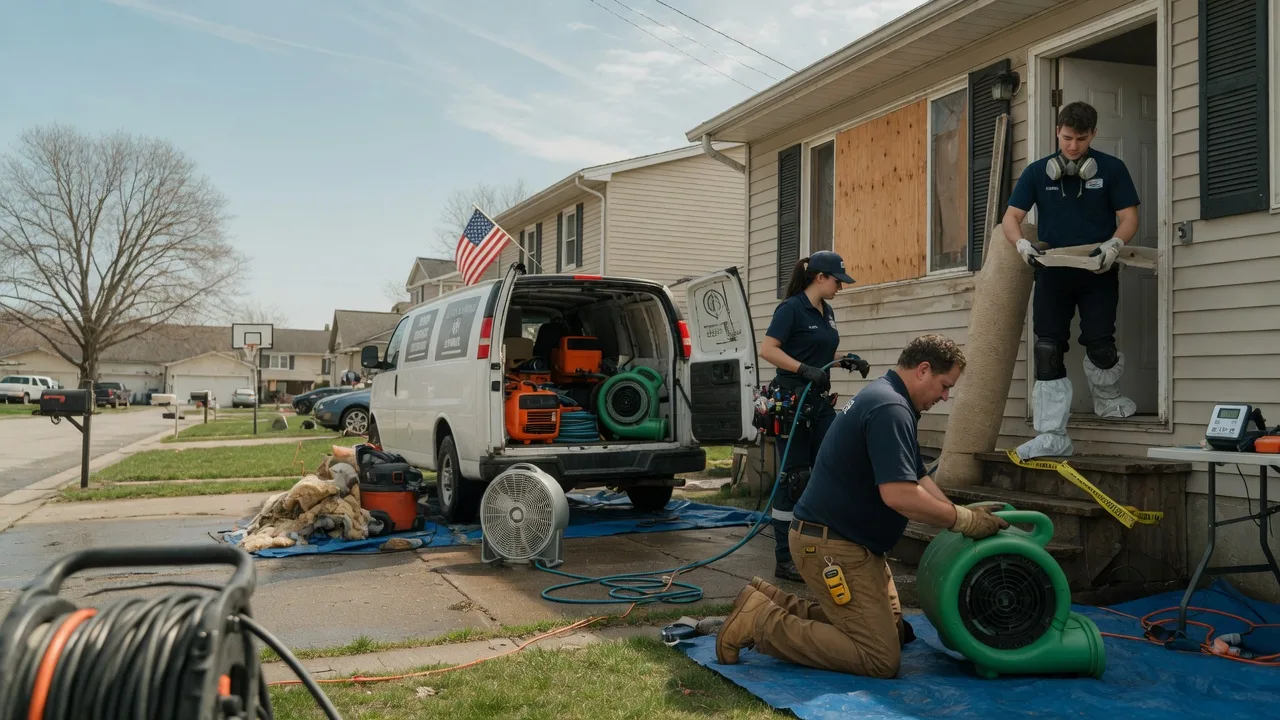 Water Damage Restoration in Julian, PA near me